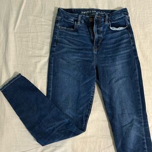 Stretchy jeans from AE, US size 4. Worn and in good condition